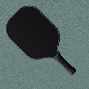 Jet Black Solid Color Pickleball Schläger