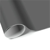 Jet Black Wrapping Paper Geschenkpapier (Rolleneckpunkt)
