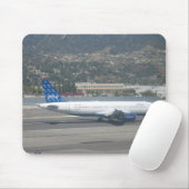 Jet-Blau auf RWY 8 an KBUR Mousepad (Mit Mouse)