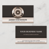 Jet Charter Beruflich Pilot Business Cards Visitenkarte (Vorne/Hinten)