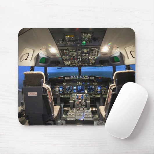 Jet-Cockpit Mousepad (Mit Mouse)