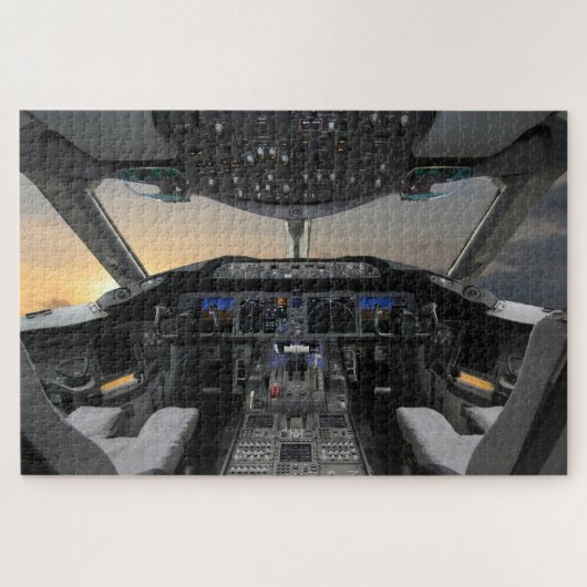 Jet-Cockpit Puzzle (Horizontal)