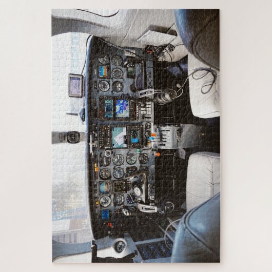 Jet-Cockpit Puzzle (Vertikal)