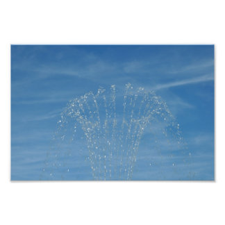 Jet d'eau fotodruck