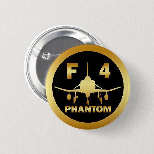 JET DES PHANTOM-F-4 BUTTON (Vorne & Hinten)