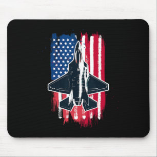 Jet F-35 4. Juli Männer Frauen Kinder Pa Mousepad