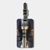 Jet Fighter Aircraft Pilot Flüge Ziel Gepäckanhänger (Vorderseite vertikal)