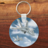 Jet Fighter Aircraft Schlüsselanhänger (Vorderseite)