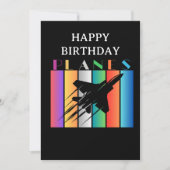 Jet Fighter Airplane Flugzeug Spaß Luftfahrt Gebur (Vorderseite)