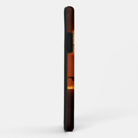 Jet Fighter Flames Case-Mate iPhone Hülle (Hinten/Rechts)