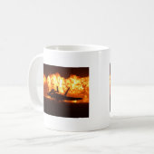 Jet Fighter Flames Kaffeetasse (Vorderseite Links)