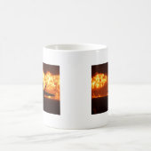 Jet Fighter Flames Kaffeetasse (Mittel)