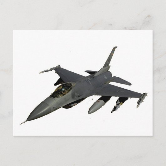 JET FIGHTER POSTKARTE (Vorderseite)