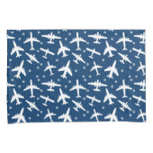 Jet Flugzeug Aviation Gemustert Kissenbezug (Vorderseite-Rechts)