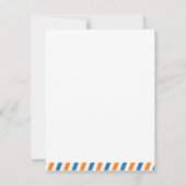 Jet Flugzeug Dankeschön Karte - Kämpfen Flugzeug (Rückseite)