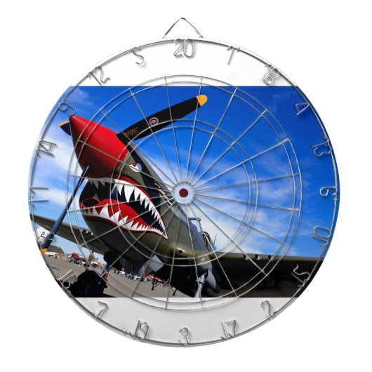 Jet-Flugzeug-Flugzeug-Pilotschicksals-Glückwünsche Dartscheibe (vorne)