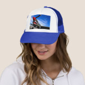 Jet-Flugzeug-Flugzeug-Pilotschicksals-Glückwünsche Truckerkappe (Beispiel)