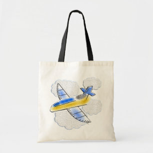 Jet-Flugzeug im Luftgeschenk Tragetasche