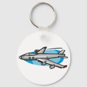 Jet Flugzeug Schlüsselanhänger (Rückseite)