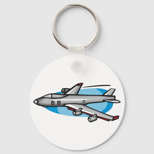 Jet Flugzeug Schlüsselanhänger (Rückseite)