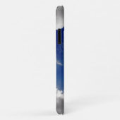 Jet-Flugzeug-Wege zwischen Wolken Case-Mate iPhone Hülle (Hinten/Rechts)