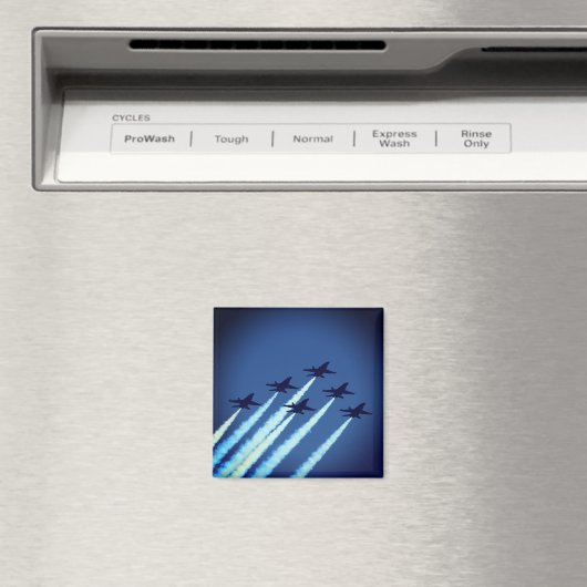 Jet Flugzeuge fliegen in Formation Blue Angels Magnet (In Situ (Geschirrspüler))