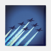 Jet Flugzeuge fliegen in Formation Blue Angels Magnet (Vorne)