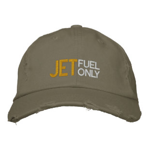 Jet Fuel nur Pilot Hat Bestickte Kappe