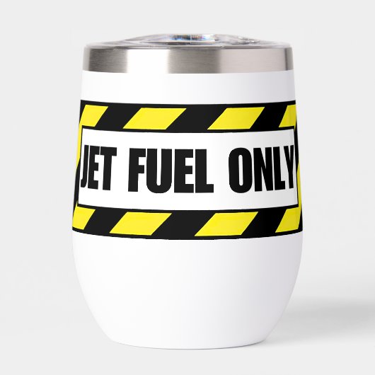 Jet Fuel only Aviation Decal (Vorderseite)