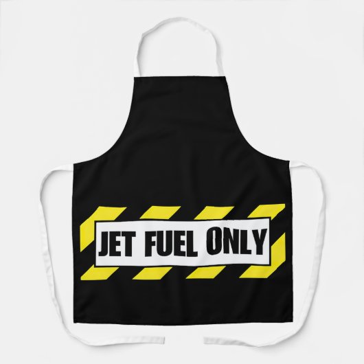 Jet Fuel only Aviation Decal Schürze (Vorderseite)