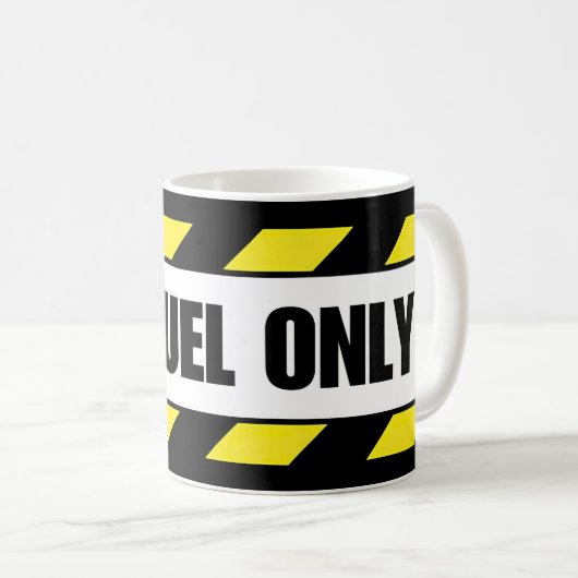 Jet Fuel only Coffee Tasse (VorderseiteRechts)