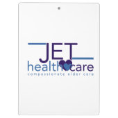 JET Gesundheits-Clipboard Klemmbrett (Rückseite)