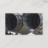 Jet-große Motoren Visitenkarte (Rückseite)