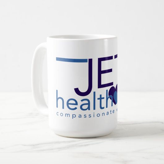 JET Healthcare-Tasse Kaffeetasse (Vorderseite Links)