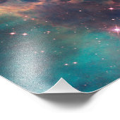 Jet in Carina Fotodruck (Ecke)