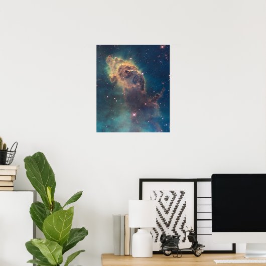 Jet in Carina Nebula Poster (Heimbüro)