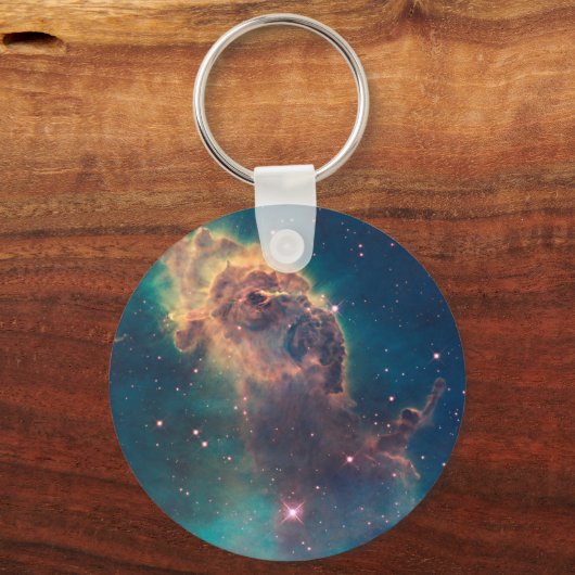 Jet in Carina Nebula Schlüsselanhänger (Vorderseite)
