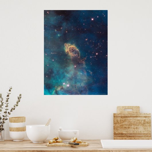 Jet in Carina WFC3 UVIS 18x24 (18x24) Poster (Küche)
