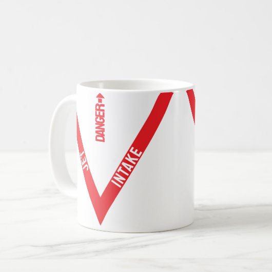 JET INTAKE KAFFEETASSE (Vorderseite Links)
