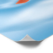 Jet-Kämpfer-Poster der sowjetischen Gewerkschaft Poster (Ecke)