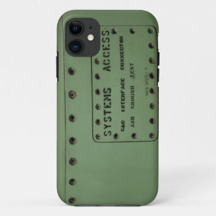 Jet-Kampfflugzeug-Rumpf (Systemzugang) iPhone 11 Hülle
