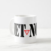 JET-LÄRM-Tasse Kaffeetasse (Vorderseite Links)