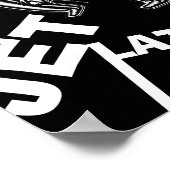 Jet Latex™/Bullseye Poster (Ecke)