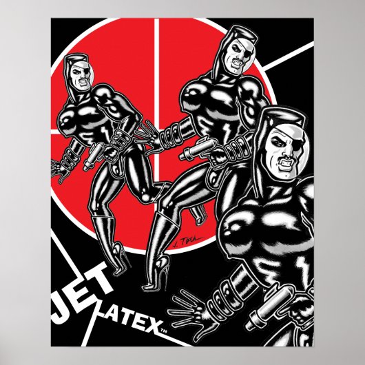 Jet Latex™/Bullseye Poster (Vorne)