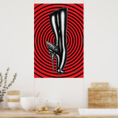 Jet Latex™/Jet Stiefel Poster (Küche)
