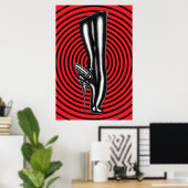 Jet Latex™/Jet Stiefel Poster (Heimbüro)