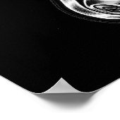 Jet Latex™/Space Cowboy Poster (Ecke)