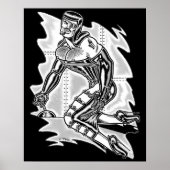 Jet Latex™/Spaceship Poster (Vorne)