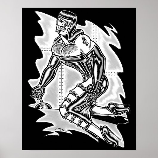 Jet Latex™/Spaceship Poster (Vorne)