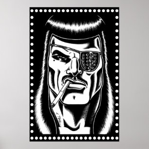 Jet Latex™/Studs/Großes Poster